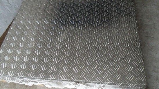 Jumbo Gümüş 3 mm Alüminyum Checker Plaka Araba Skid Plate İçin Kullanılan