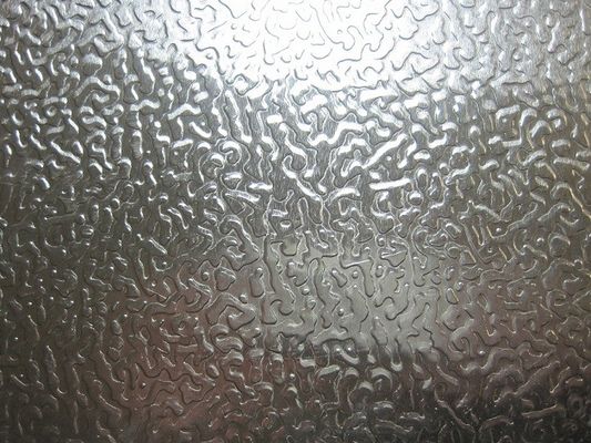 5052 Kabartmalı Alüminyum Paneller, Gümüş Dekoratif Alüminyum Levha