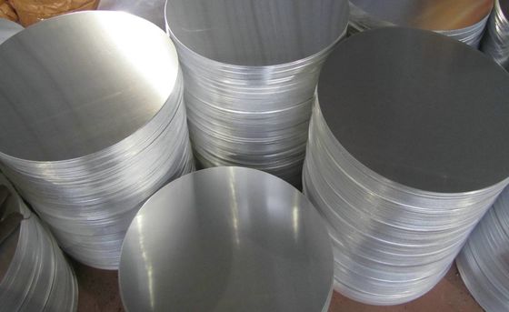 Özelleştirilmiş Alüminyum Yuvarlak Disk, Kaplar İçin Gümüş Alüminyum Daireler